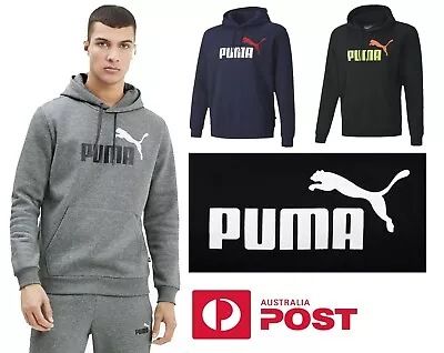 $44.99 • Buy Puma Essentials Big Logo Men's Hoodie Jumper S M L XL XXL - AU GENUINE STOCK