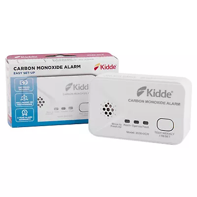 10 Year Life CO Detector Carbon Monoxide Alarm - Kidde 2030-DCR / 2030DCR • £15.38
