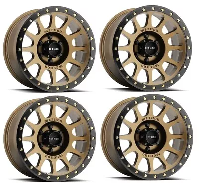 Method Nv Bronze Mr305 Wheels Rims Fits Toyota Trd Tacoma Mr30578560900 • $1249