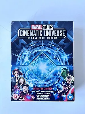 Marvel Studios Cinematic Universe  – Phase 1 [Blu-ray] Excellent Condition • £14.97