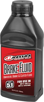 MAXIMA DOT 5.1 Universal Brake & Clutch Oil Fluid Lube 16.9oz • $17.01