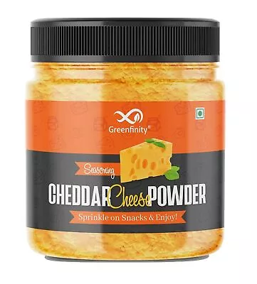 Natural & Organic Cheddar Cheese Powder Delicious Cheese Flavored Pop Corn • £15.06