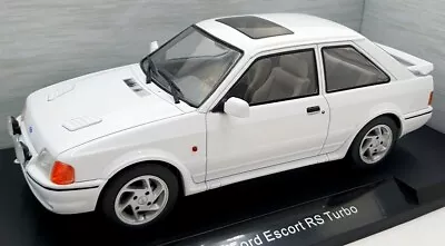 Model Car Group 1/18 Scale MCG18271 Ford Escort RS Turbo - White • £89.99