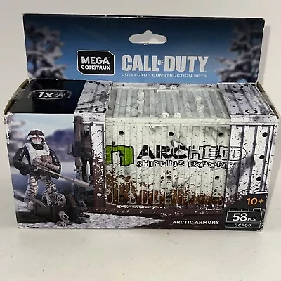 MEGA CONSTRUX Call Of Duty Collector Construction Sets Arctic Armory 58 Pcs NEW • $40.68