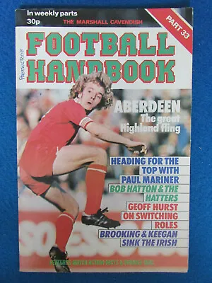 £2.99 • Buy The Marshall Cavendish Football Handbook - Part 33 - 1979