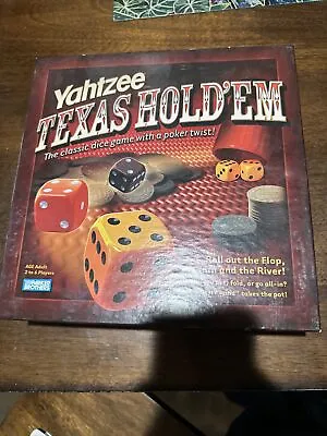 2004 YAHTZEE TEXAS HOLD'EM~Classic Dice Game With A Poker Twist ~ COMPLETE • $17.49