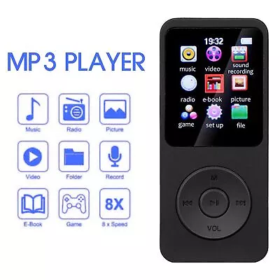 Portable Sport Run MP3 Player MP4 Media FM Radio Recorder HIFI Music Speakers 7J • $11.99