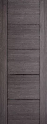 Internal Vancouver Ash Grey 5P Pre Finished Solid Doors FACE DEFECTS • £34.99