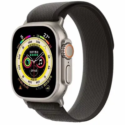 $11.49 • Buy For Apple Watch Series Ultra 8 7 6 SE 49/44/45/42mm Trail Loop Nylon Band Strap