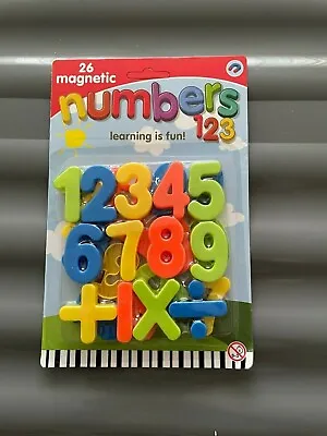 £2.99 • Buy Magnetic Numbers And Letters Fridge Magnet Educational Toys Kids Children Xmas
