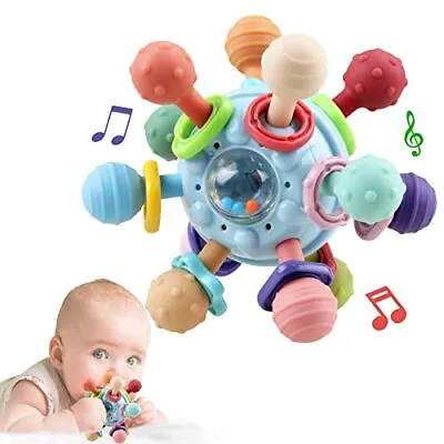 Anzimo Baby Sensory Teething Toys - Baby Teethers Montessori Toys - Gifts For... • $12.95