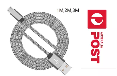 Micro USB Cable Fast Charging Braided Data Cord For Samsung S7 S6 Huawei Xiaomi • $5.99