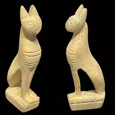 LARGE ANCIENT EGYPTIAN CAT STATUE DEPICTING THE GOD BASTET - 664 - 332bc (6) • £0.99