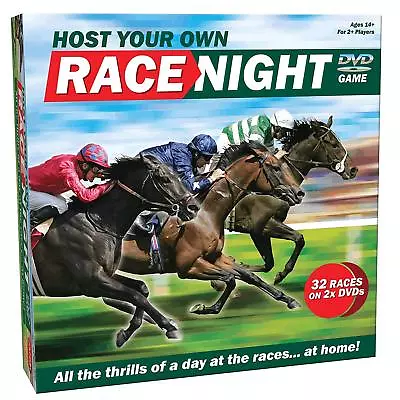 Race Night - Host Your Own Horse Race Night DVD Betting Game - Cheatwell Games • £24.99