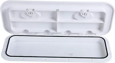 Marine Boat ABS Deck Hatch Access Hatch Window & LID 24  X 9-5/8  White US SHIP • $53.99