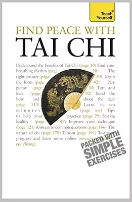 Find Peace With Tai Chi: Teach Yourself By Parry Robert Paperback Book The • £3.49