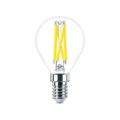 Philips B35 E14 LED 470lm Clear Filament 3.5W Globe • $15.85