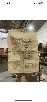 10 X Used Large Empty Hessian Burlap Jute Coffee Sacks/bags Crafts Mixed Bundle • £18.99