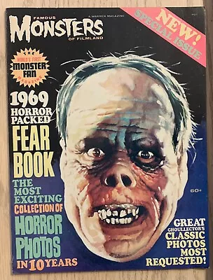 Famous Monsters Of Filmland - 1969 Fear Book - Special Issue • $15