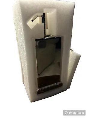 Restoration Hardware Mirrored Soap Lotion Pump Dispenser • $55