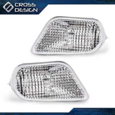 1Pair Side Marker Corner Parking Lights Turn Signals Set Fit For 98-02 Trans Am • $13.87