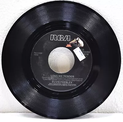 ELVIS PRESLEY    Love Me Tender / Anyway You Want Me    45RPM   RCA  447-0616 • $12.99