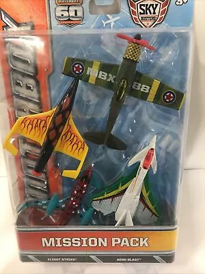 Matchbox Mission Pack Sky Busters Flight Strike Aero Blast Pusher Prop 4 Pack  • $45