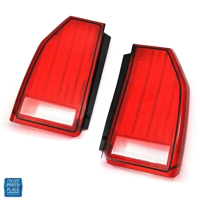 87-88 Monte Carlo New SS LS Tail Light Lamp Lens GM 16508510 16508511 Pair New • $197.99