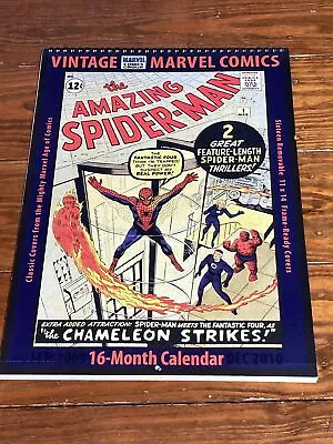 Vintage Marvel Comics 16 Month Calendar  2009-2010 W Removable Prints • $10