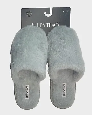 Ellen Tracy Women’s Sandals Gray Slippers Size 9 L • $20