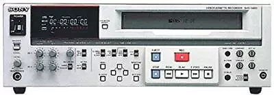 SVO-5800 S-VHS Video Editing Deck Videocassette Recorder Silver Tested Sony  • $579