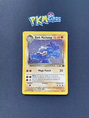 Pokémon TCG Dark Machamp Team Rocket 10/82 Holo Rare HP. • £20