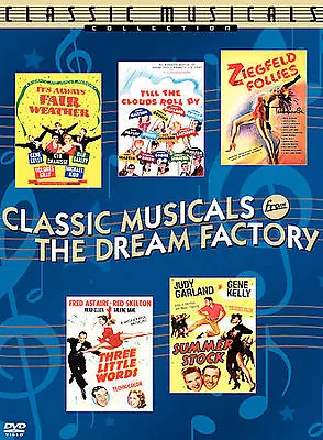 Classic Musicals Collection From The Dream Factory - 5 DVD Set SLEEVE • $19.99
