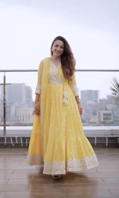 $82.16 • Buy New Indian Dress Wedding Party Wear Dress Salwar Kameez Pakistani Bollywood Suit