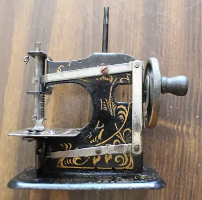 Very Old Toy Sewing Machine Made In Germany Number 494574 • $50