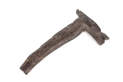 Antique Decorative Oceanic Carved Wood War Club Depicting Carved Lizard • £337.80