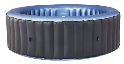 Inflatable Hot Tub Round Spa Bergen 4 Person Bubble Portable MSPA Garden Pool • £199.99
