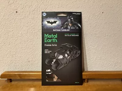 Metal Earth Premium Series BATMAN TUMBLER Steel Model Kit • $24.95