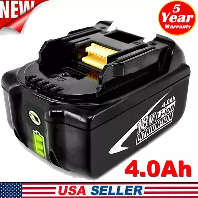 18V 4.0Ah 18Volt Lithium-Ion LXT Battery For Makita BL1830 BL1815 BL1850 BL1860B • $15.91