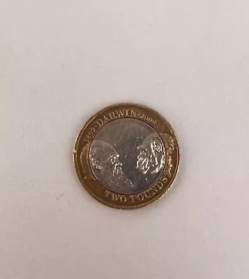  £2 Pound Charles Darwin Coin Circulated 2009 • £300