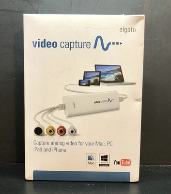 $79.99 • Buy Elgato 1VC104001001 USB Analog Video Capture Device NEW Open Box Product Sealed