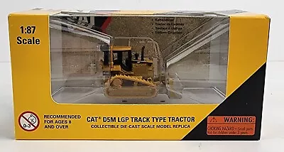 Norscot Cat Caterpillar 1:87 D5M LGP Track-Type Tractor Diecast Model • $19.99