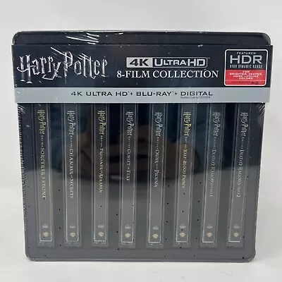 Harry Potter 8-film Collection (4k Uhd + Blu-ray Exclusive Steelbook Edition) • $319.90