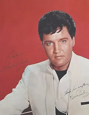 Elvis Presley Signed Autograph Young King 8.5 X 11 Photo Picture Reprint • $13.97