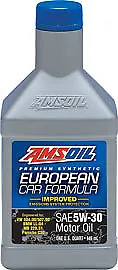 AMSOIL AEL European Car Formula 5W-30 LOW SAPS Synthetic Oil 1 Quart 946mL • $32.80