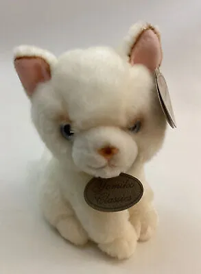 Russ Yomiko Classics Persian Cat Plush Stuffed Animal 7  Sitting White With Tags • $19.32