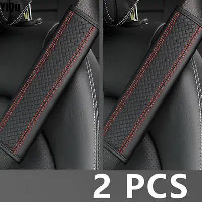 2Pcs Seat Belt Shoulder Pad Cushion Protector Cover Car Safety Strap Accessories • $12.09