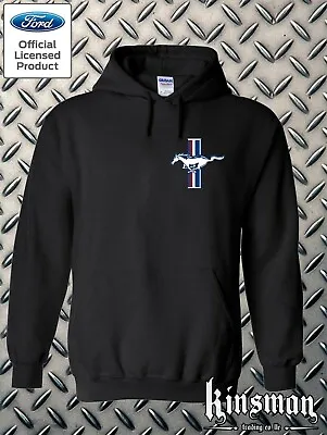 Ford Mustang The Legend Lives Crest Hoodie Sweatshirt -Official Licensed Product • $30.95