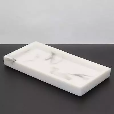 Toilet Vanity Tray Resin Handmade Bathtub Tray Rectangular For Jewelry Soap • £14.54