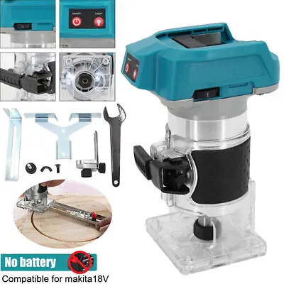 For Makita 18V Battery Cordless Brushless Electric Hand Trimmer Router Laminate • £36.66